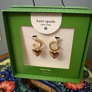 Kate Spade New York x Target Balloon Heart Drop Earrings - Gold